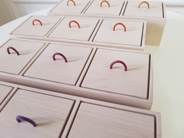 KÄSTCHEN MIT 3 DECKELN KÄSTCHEN MIT 3 DECKELN